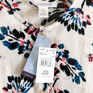 Motherhood Maternity Tops - NWT Floral Peplum Nursing Tank Motherhood Maternity Tops - NWT Floral Peplum Nursing Tank